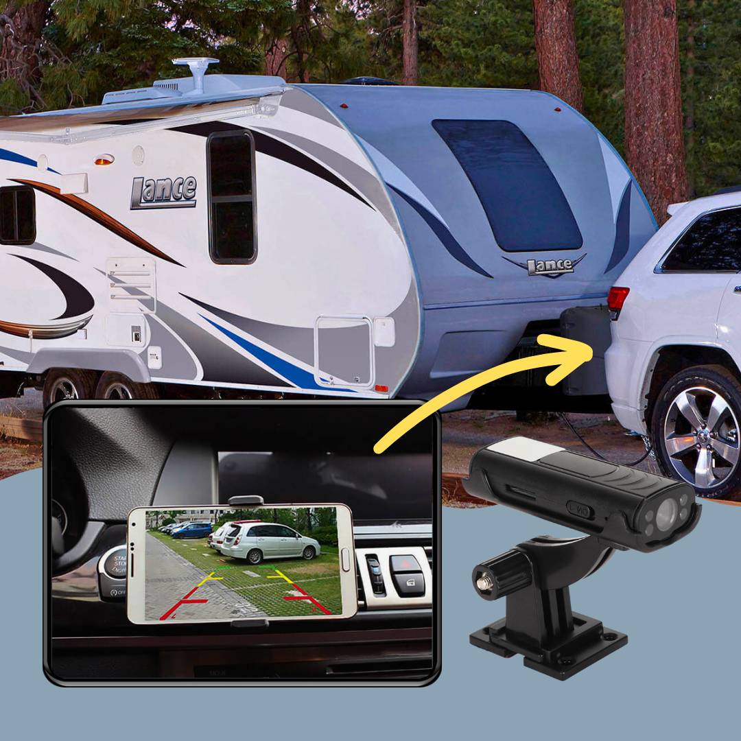CamperTrailer - Mini WiFi Backup and Hitch Camera