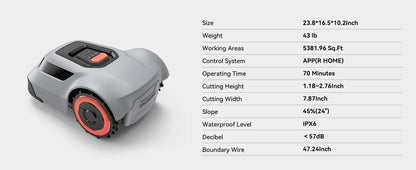 VelaroBot Robotic Lawn Mower